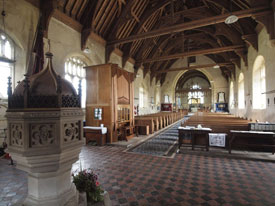 Wighton, Church of All Saint, works to the interior